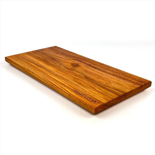 Servierbrett - Vollholz aus einem Stück - Canarywood