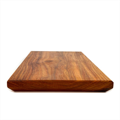 Servierbrett - Vollholz aus einem Stück - Canarywood